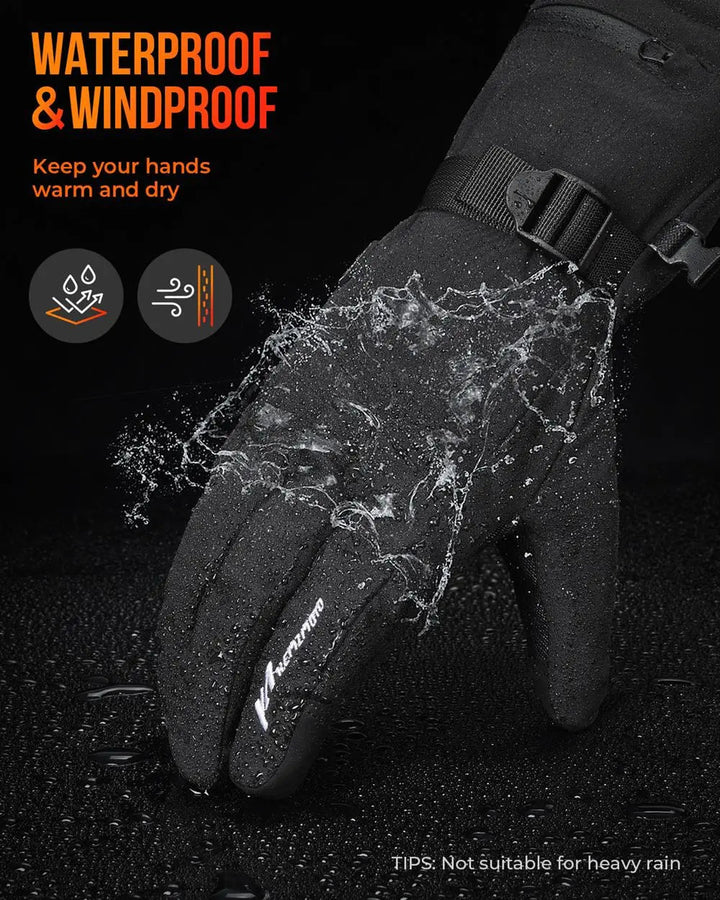 Hendrano™ Waterproof Heated Ski Gloves with 2500mAh Battery