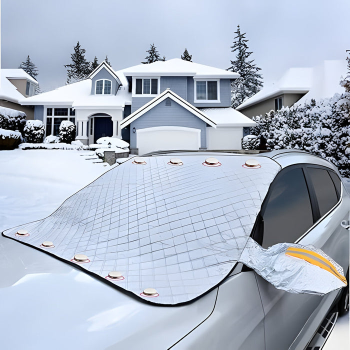 Hendrano™ Winter Magnetic Windshield Cover with Reflective Aluminum Layer
