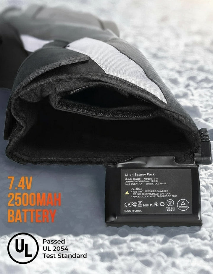 Hendrano™ Waterproof Heated Ski Gloves with 2500mAh Battery