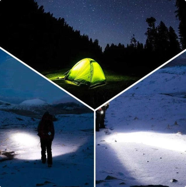 Hendrano™ Super Bright LED Flashlight with 8000mAh Power Bank, IPX5