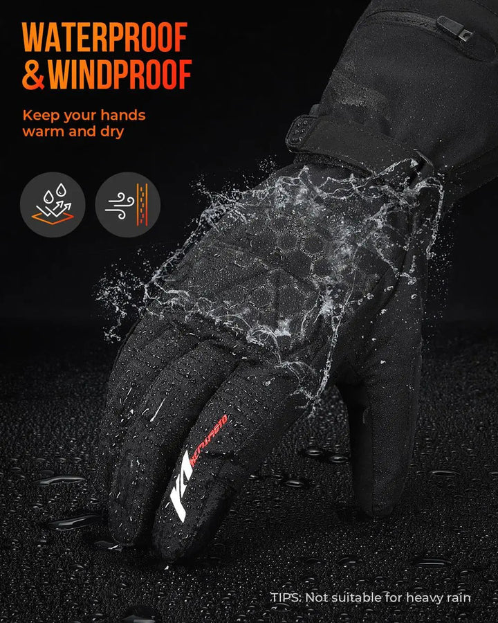 Hendrano™ Waterproof Heated Ski Gloves with 2500mAh Battery