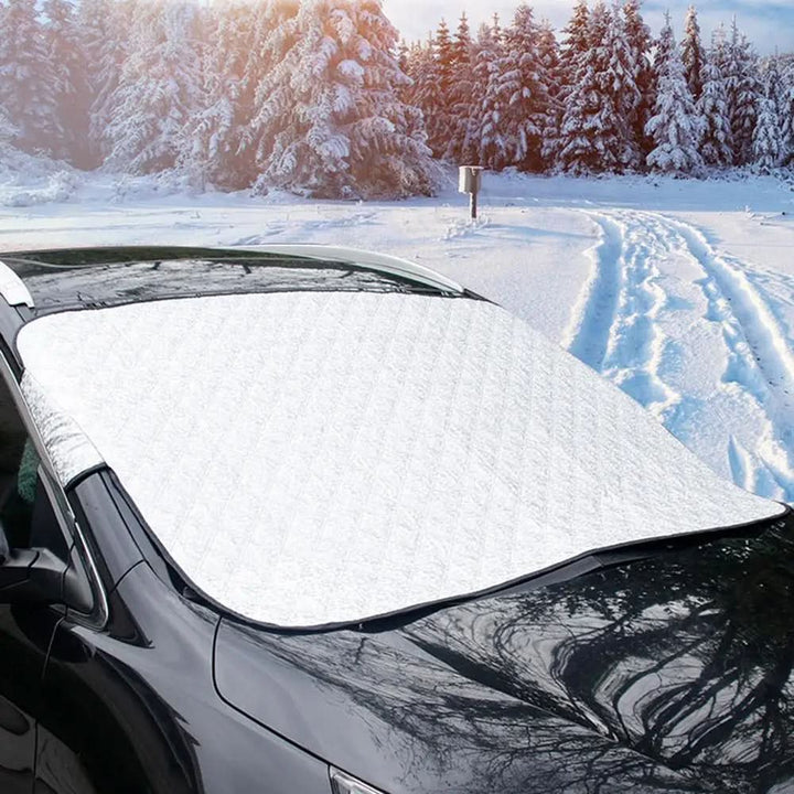 Magnetic Windshield Snow Cover with Three Strong Magnets