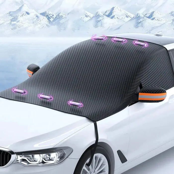 Hendrano™ Magnetic Windshield Cover in Oxford Fabric for Year-Round Use