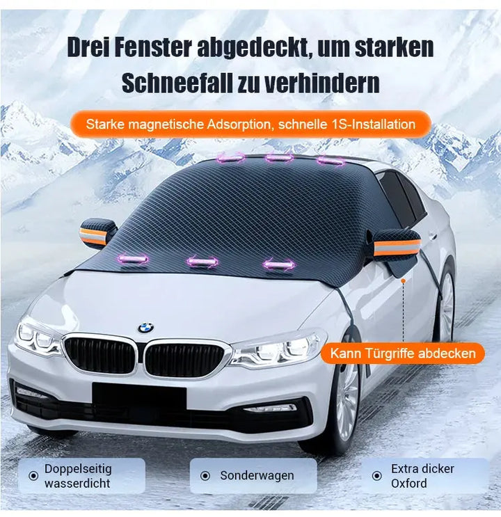 Magnetic Windshield Cover in Oxford Fabric for Year-Round Use