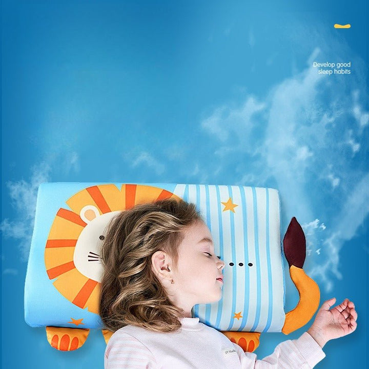 Ergonomic Memory Foam Kids Pillow in Animal Designs