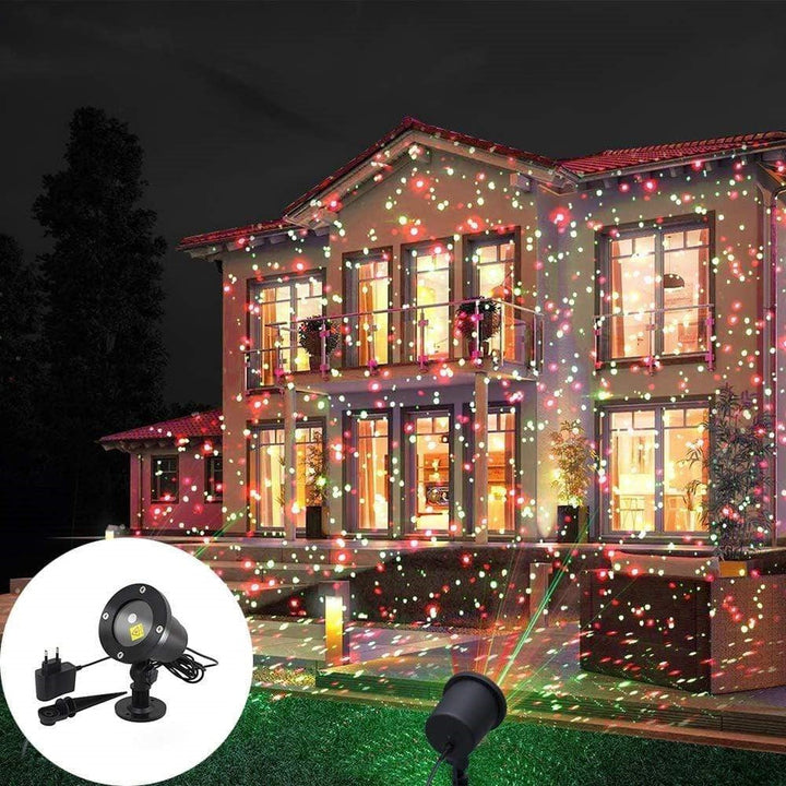 Hendrano™ Red and Green Outdoor Laser Light Projector with Timer