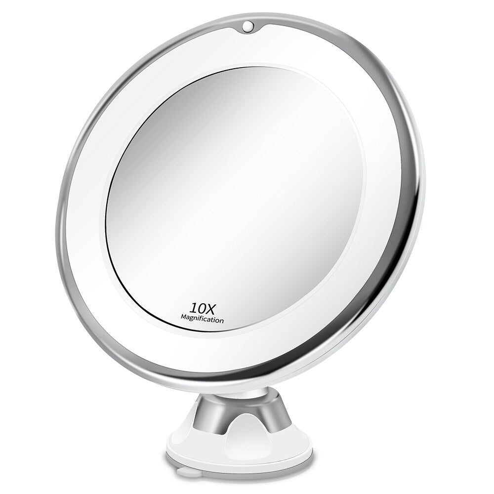 Cordless LED Makeup Mirror with 7x and 10x Magnification