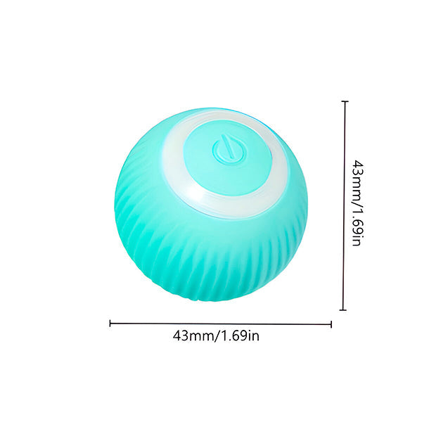 Automatic Rolling Pet Ball for Dogs and Cats, USB Rechargeable