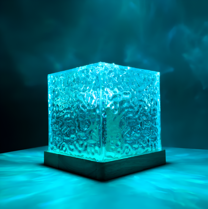 Hendrano™ Water Ripple Projector Night Light with 16 Colors and Remote