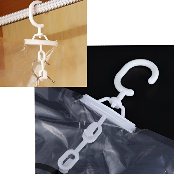 Hanging Vacuum Storage Bags for Closets, Set of Four