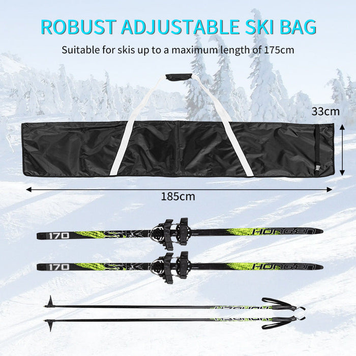 Hendrano™ Adjustable Ski Bag in Water-Resistant Polyester with Strap