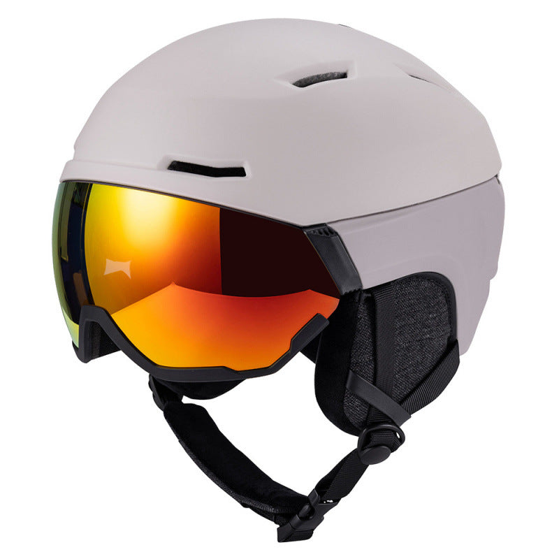 Hendrano™ Ski and Snowboard Helmet with Built-In Visor Against Glare