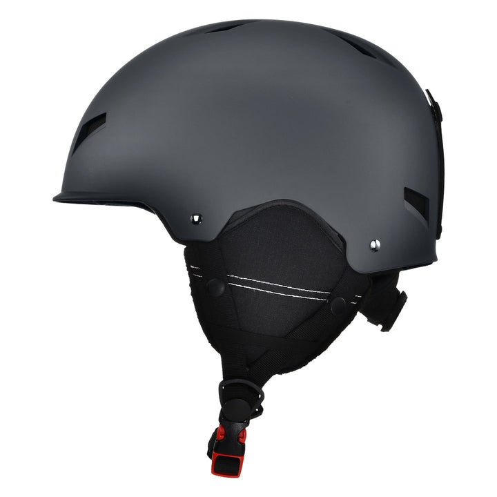 Padded Ski and Snowboard Helmet with Shock-Absorbing Liner