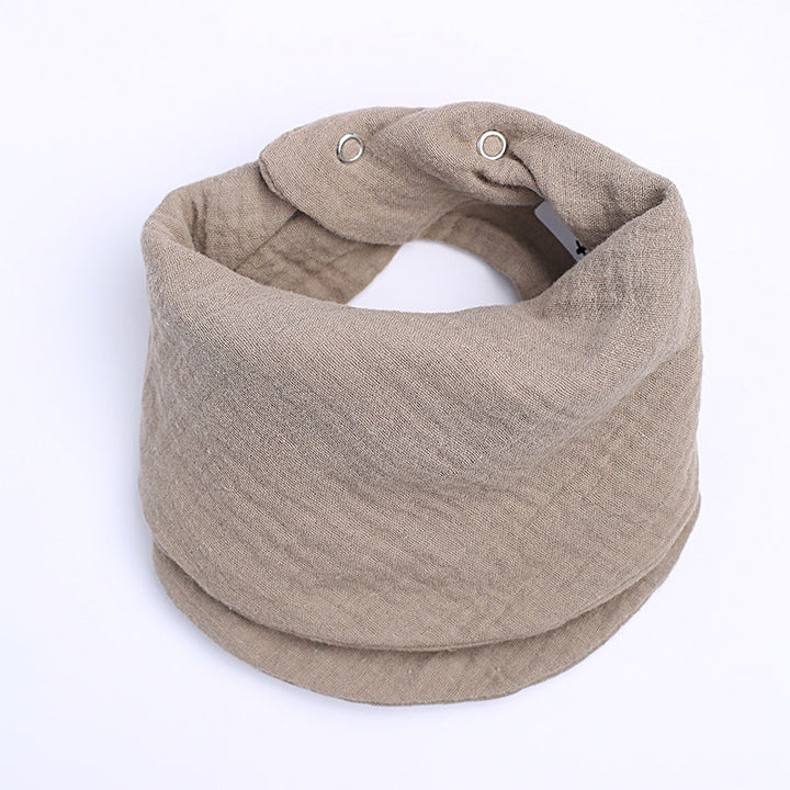 Hendrano™ Soft Cotton Neck Warmer with Adjustable Snap Closure