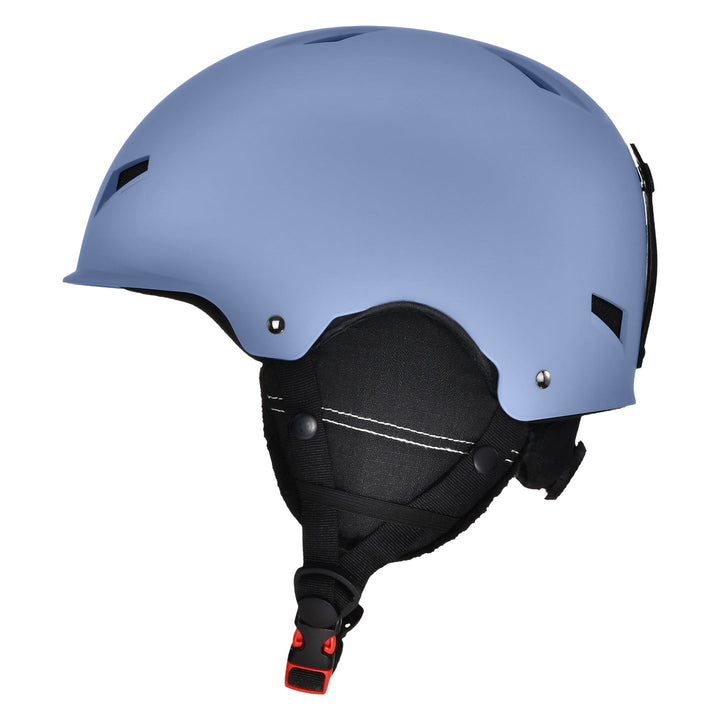 Padded Ski and Snowboard Helmet with Shock-Absorbing Liner