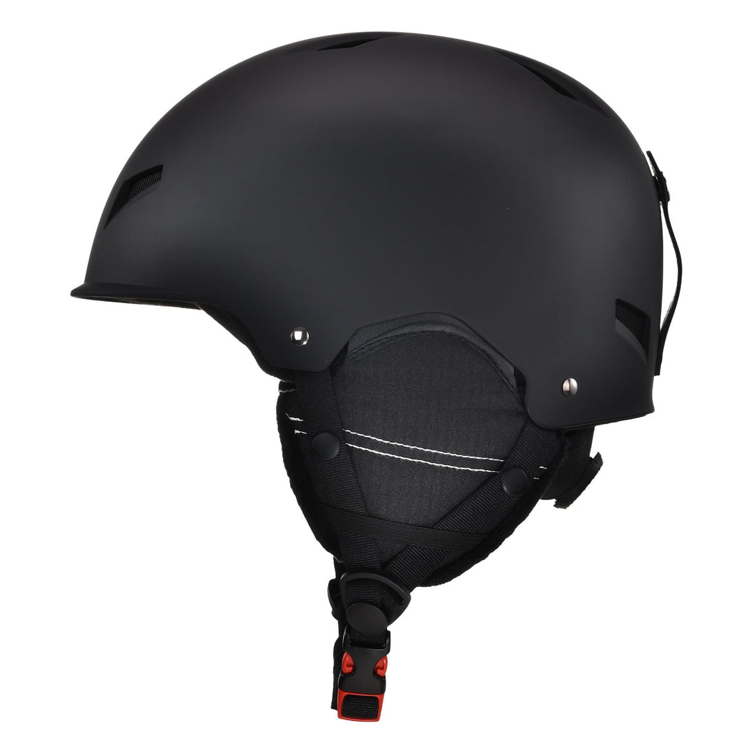 Padded Ski and Snowboard Helmet with Shock-Absorbing Liner
