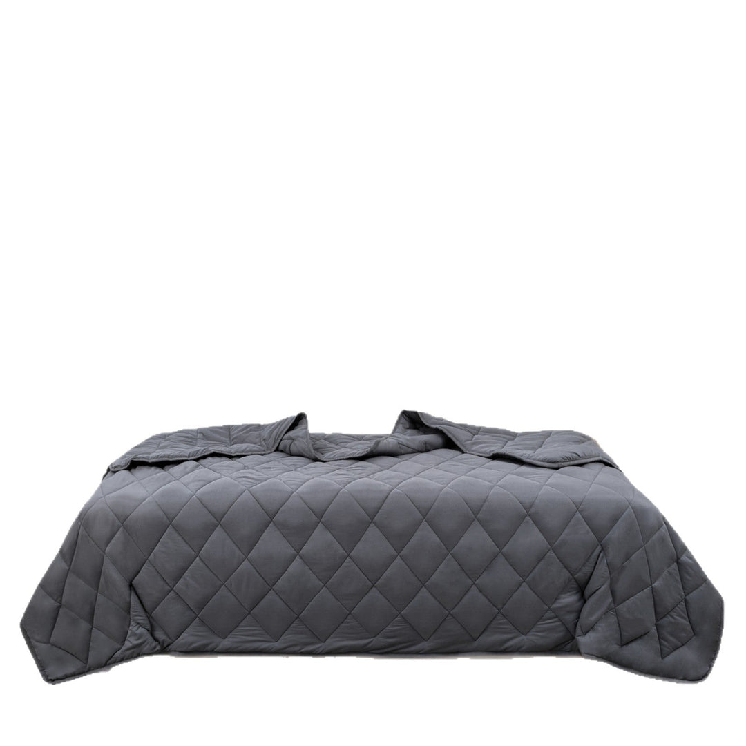 Plush Quilted Blanket with Even, All-Season Warmth
