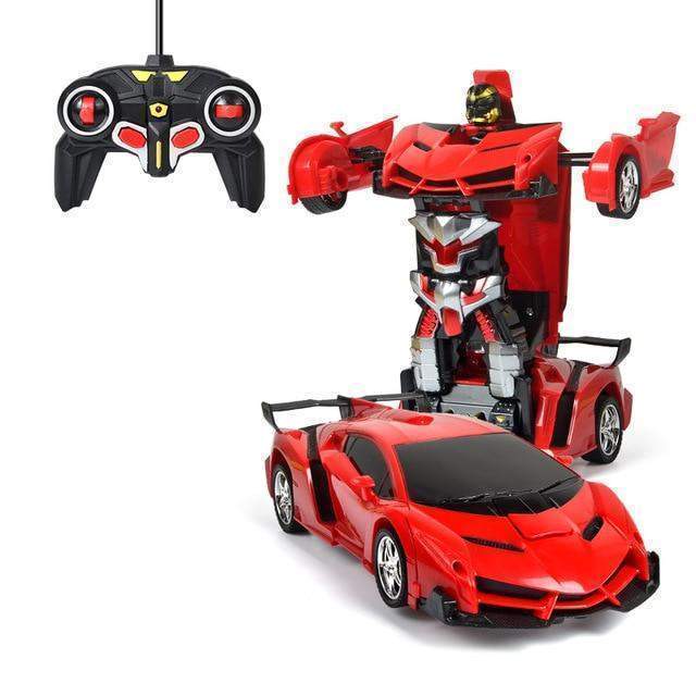 Hendrano™ Transforming Robot Car with Remote Control, Lights and Sounds