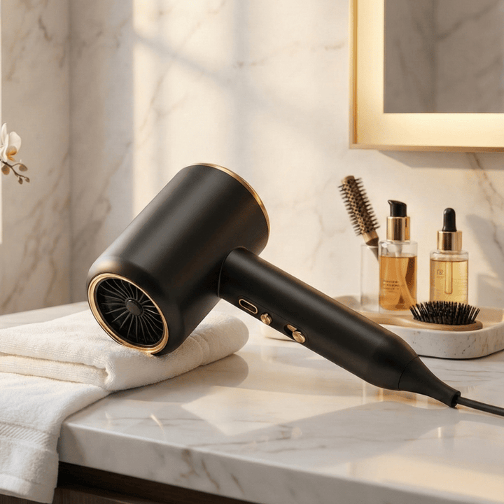 2400W Ionic Hair Dryer with Warm and Cool Air Settings