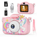 Hendrano™ Kids' Digital Camera with 30MP Dual Lens, 1080p Video and 32GB Card