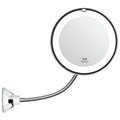 Hendrano™ 10x Magnifying LED Mirror with Suction Cup and 360° Swivel