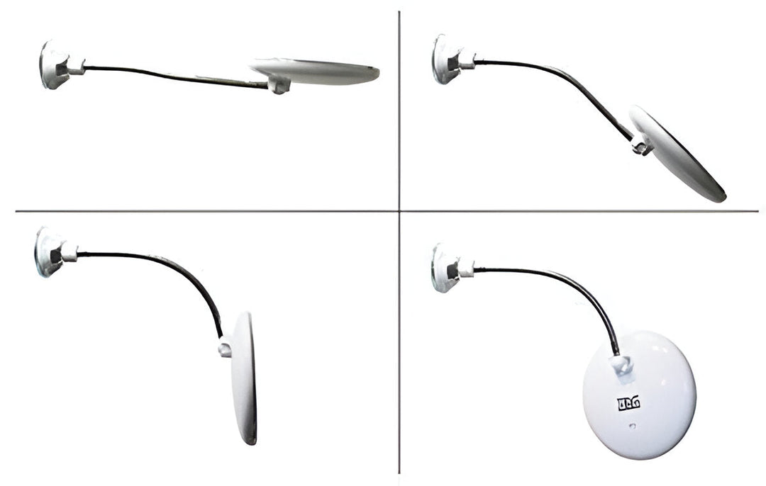Hendrano™ 10x Magnifying LED Mirror with Suction Cup and 360° Swivel