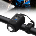 Hendrano™ 110dB Rechargeable Bike Horn and Headlight – 2-in-1, Waterproof