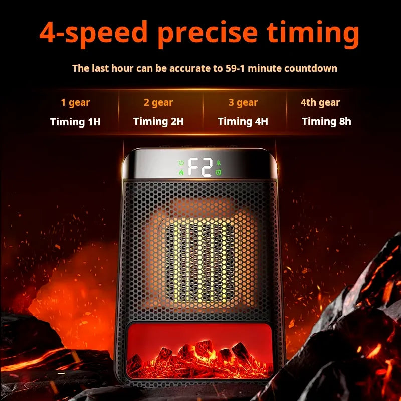 Hendrano™ Plug-In Ceramic Wall Heater with 3-Second Fast Heat