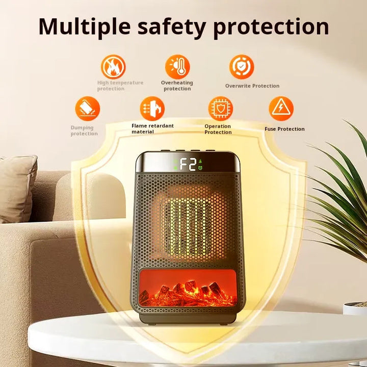 Hendrano™ Plug-In Ceramic Wall Heater with 3-Second Fast Heat