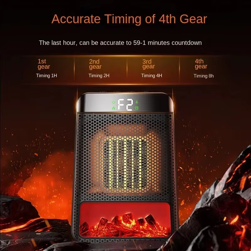 Hendrano™ Plug-In Ceramic Wall Heater with 3-Second Fast Heat