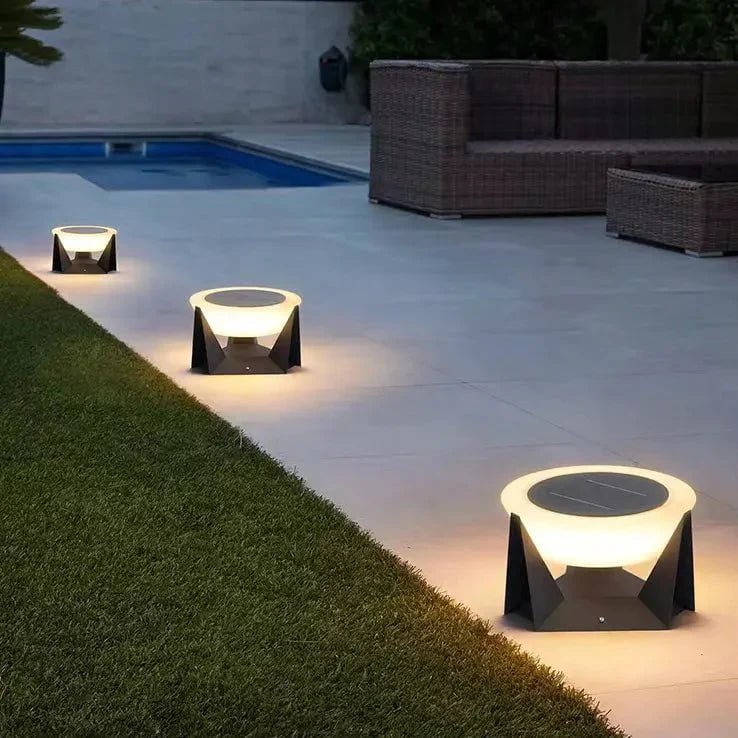 Waterproof Solar LED Flood Light for Yards and Walkways