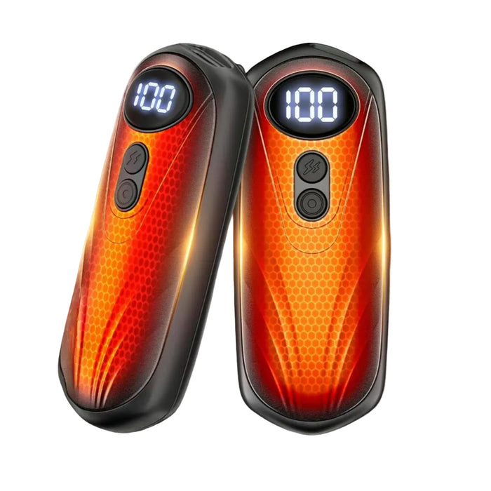 Hendrano™ 2-Pack Rechargeable Hand Warmers with 5 Heat Levels