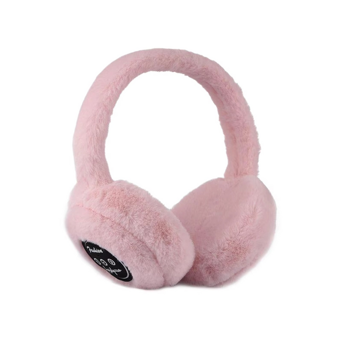 Hendrano™ Plush Bluetooth Earmuff Headphones with Soft Faux Fur