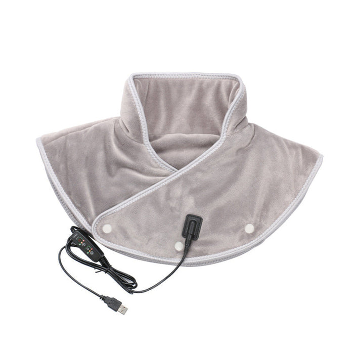 Hendrano™ USB Heated Neck and Shoulder Wrap with Massage