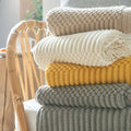 Hendrano™ Nordic Chunky Knit Throw Blanket in Soft Faux Cashmere