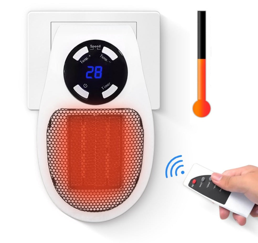 Hendrano™ 500W Wall Plug-In Heater with Digital Thermostat