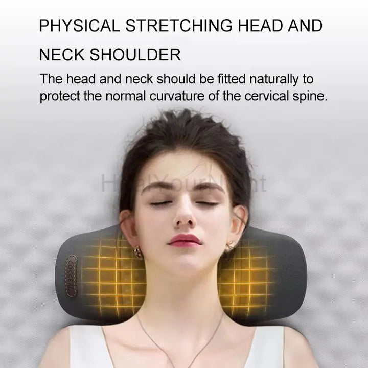 Hendrano™ Heated Neck and Back Massage Pillow with Vibration