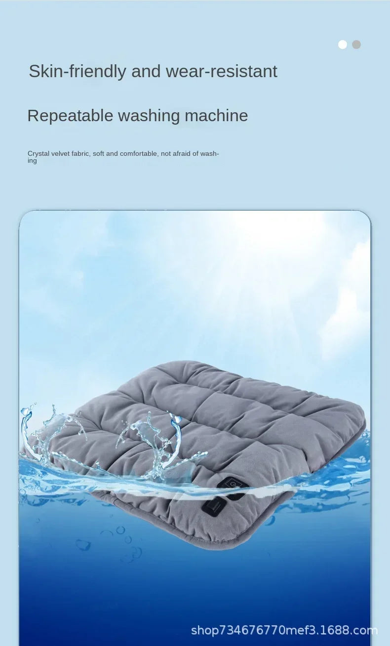 Hendrano™ Heated Seat Cushion with 3 Heat Settings &amp; Graphene Heating