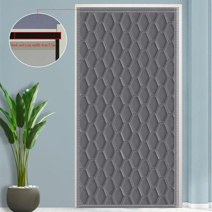 Hendrano™ Thermal Insulated Door Curtain for Cold and Noise