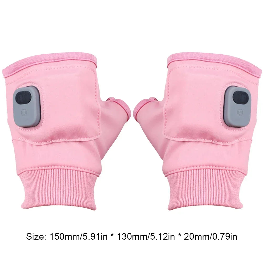 Hendrano™ Rechargeable Heated Fingerless Gloves, 3 Heat Speeds