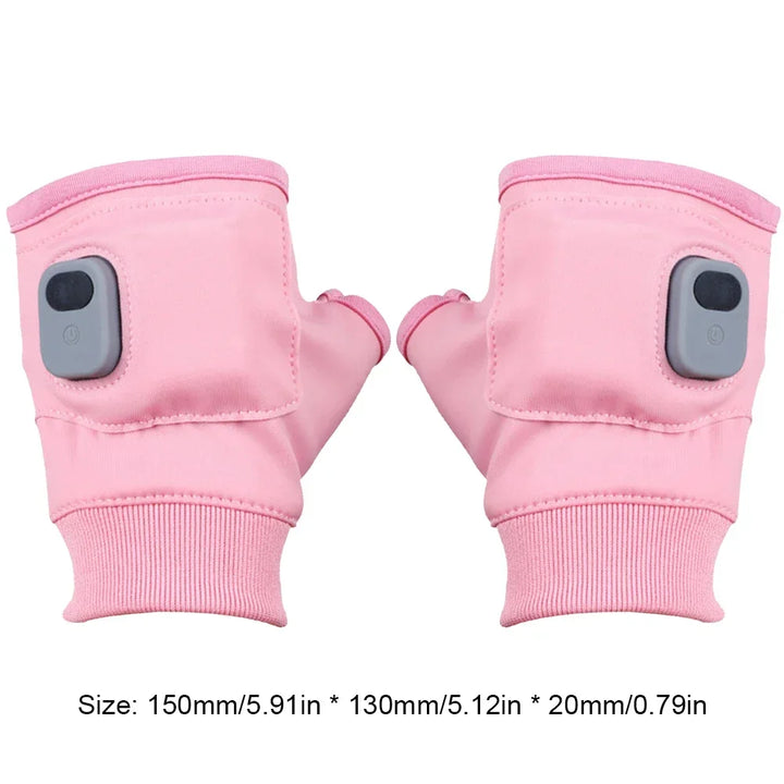 Hendrano™ Rechargeable Heated Fingerless Gloves, 3 Heat Speeds