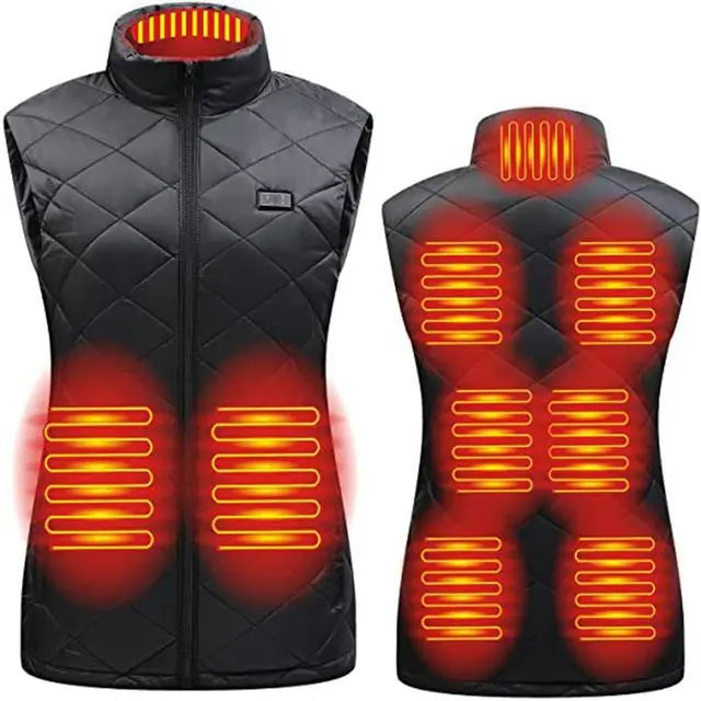 Hendrano™ Women's USB Heated Vest with 3 Heat Settings, Lightweight Fit