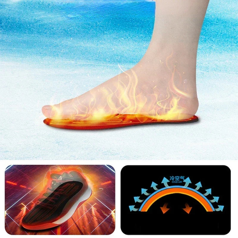 Hendrano™ Rechargeable Heated Insoles – Trim to Fit Any Shoe