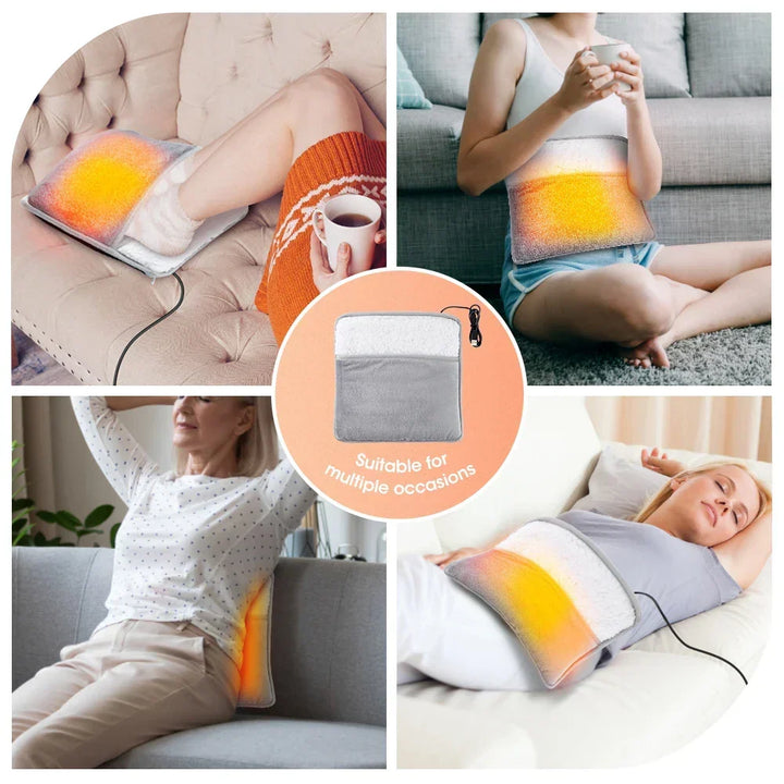 Hendrano™ USB Heated Foot Mat in Soft Flannel with Steady Warmth