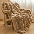 Hendrano™ Ultra-Soft Faux Fur Throw Blanket with Silky Plush Feel