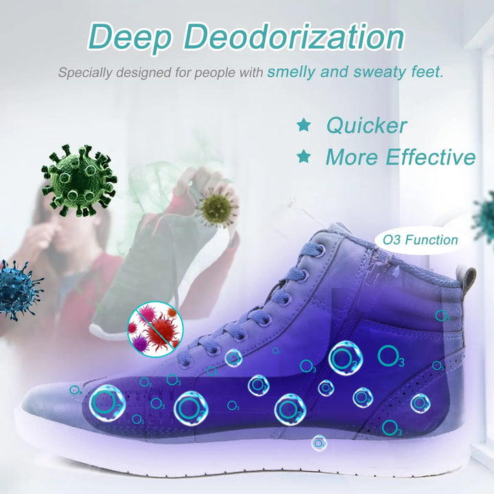 Electric Shoe Dryer with Warm Air and 6 Timer Settings