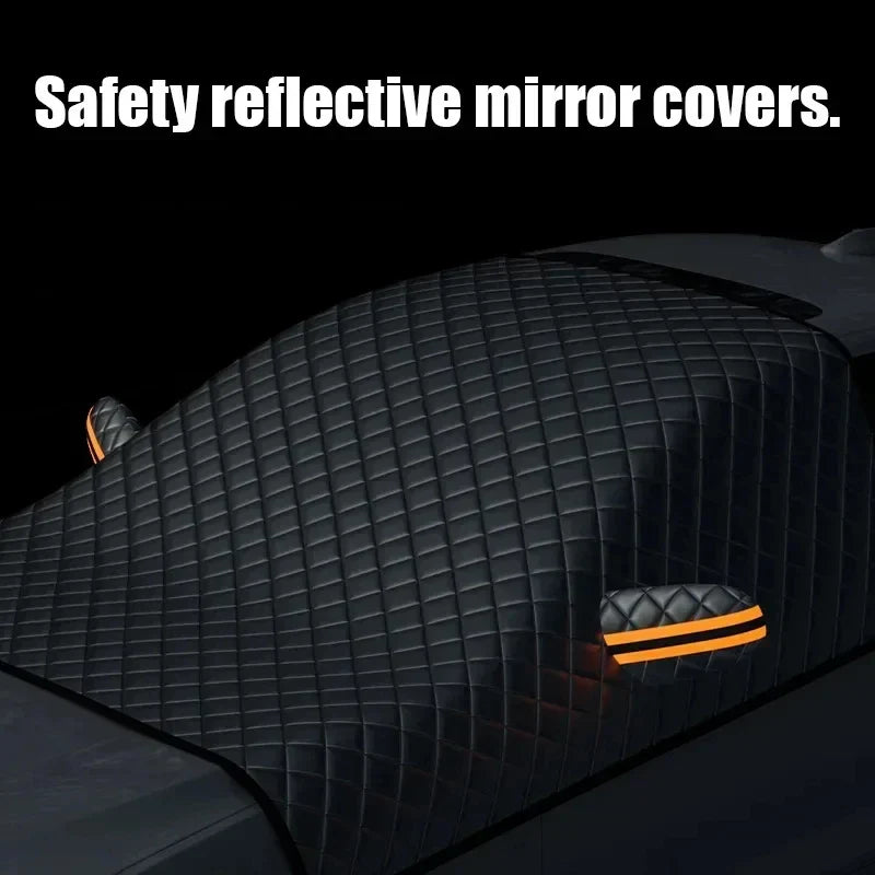 Magnetic Windshield Cover for Ice, Snow and Summer Heat