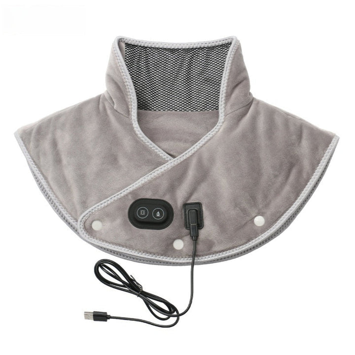Hendrano™ USB Heated Neck and Shoulder Wrap with Massage