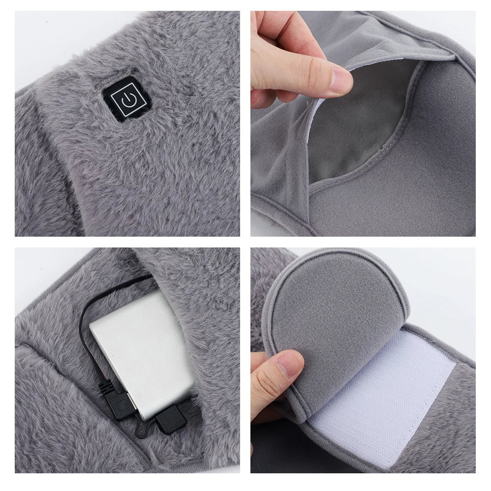 Hendrano™ 2-in-1 Heated Waist Belt and Hand Warmer, 3 Heat Levels