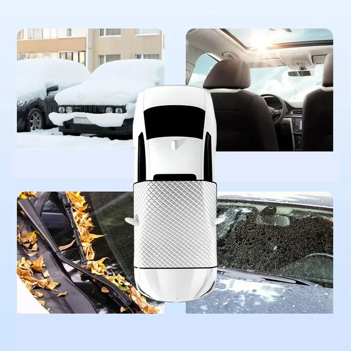 Magnetic Windshield Cover for Ice, Snow and Summer Heat